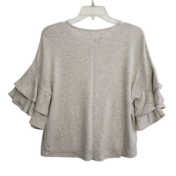 Lou & Grey Women's Small, Very Soft Blouse with Layered Bell Sleeves - Picture 2 of 9